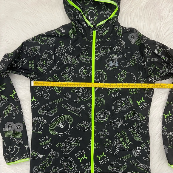 Under Armour UA Run Hundred Packable Jacket 1368161 001 Women’s Sz M - Picture 15 of 16